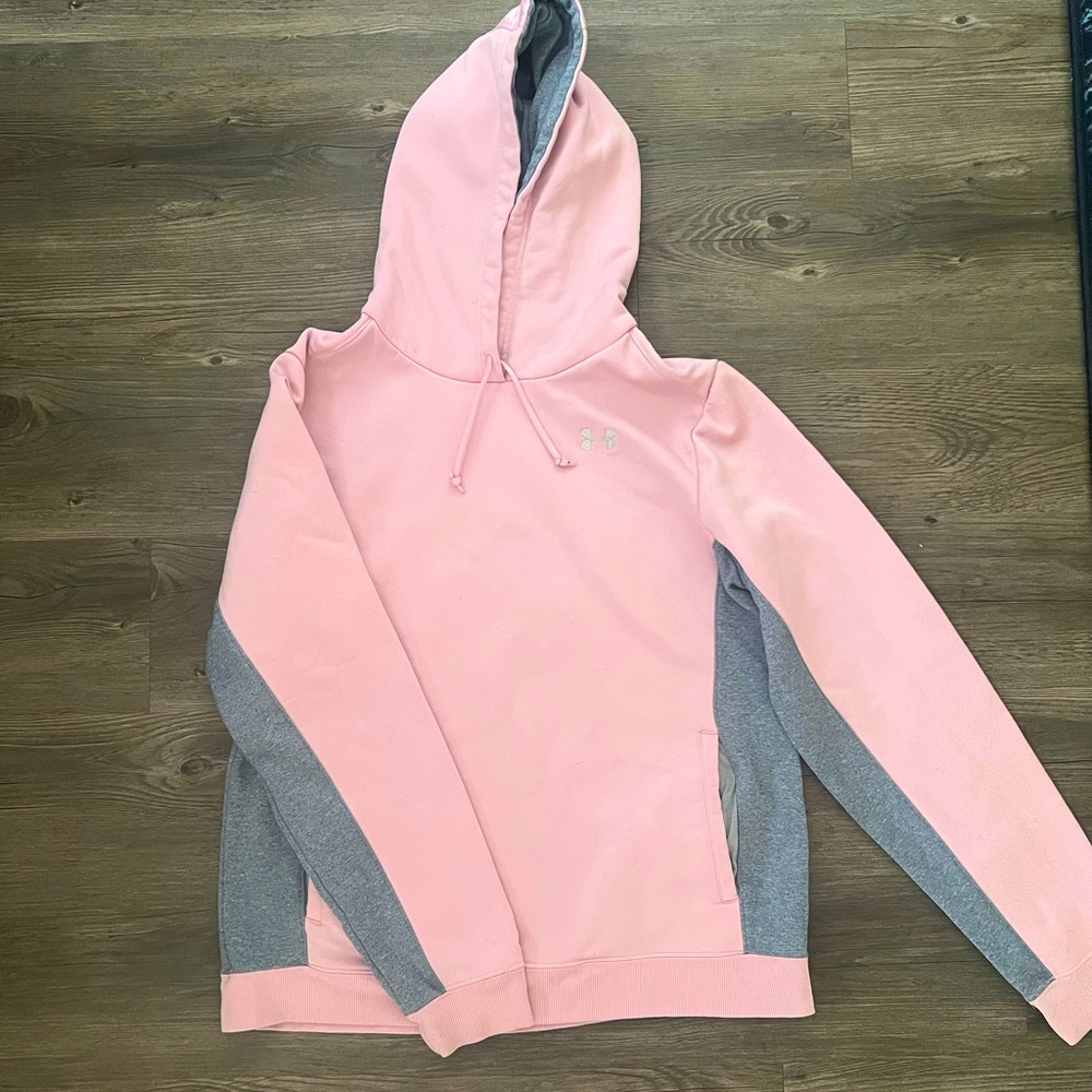 UNDER ARMOUR BREAST CANCER SWEATSHIRT/SWEATPANTS SET